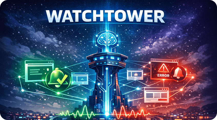 WatchTower monitoring dashboard